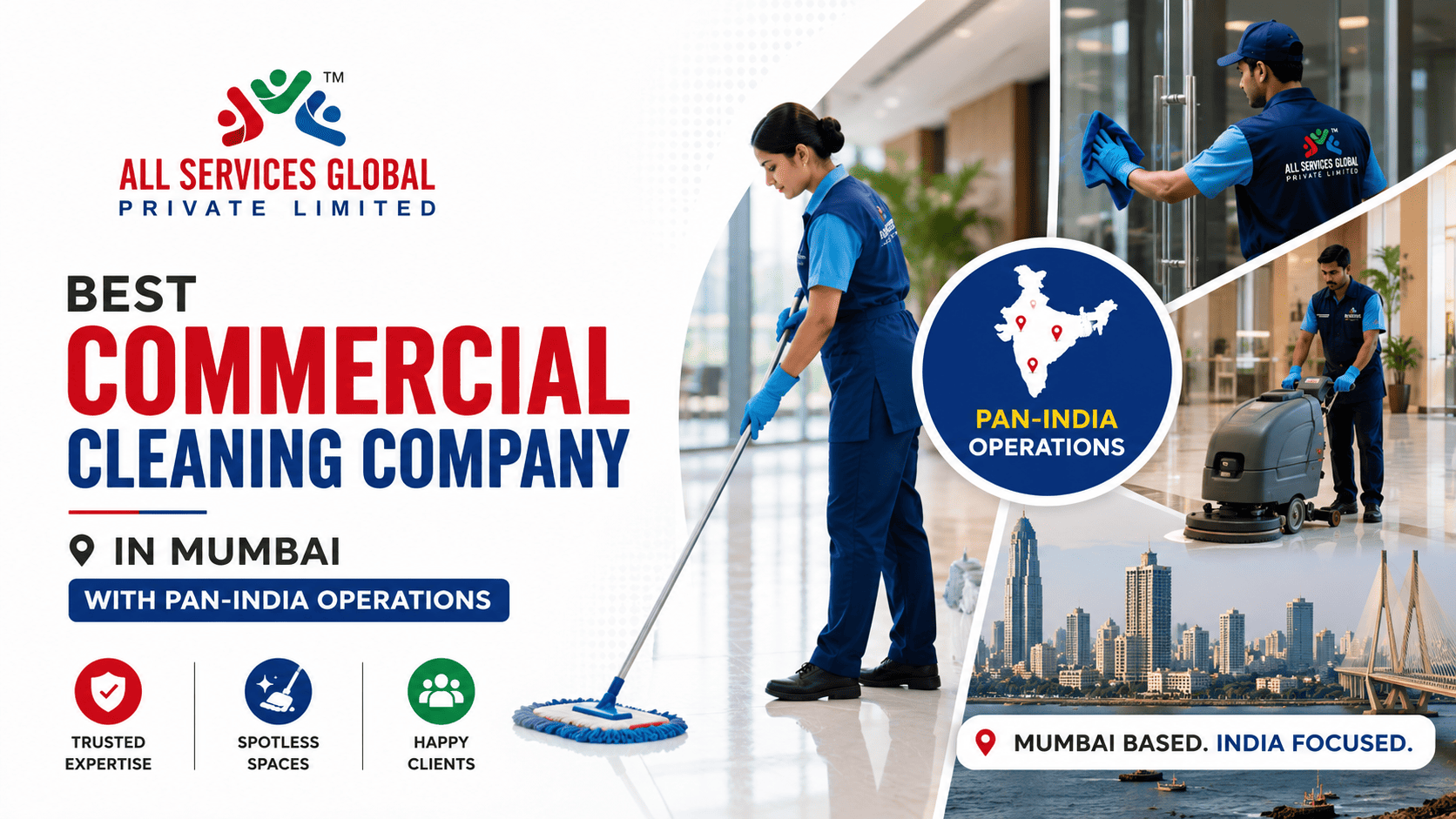 Best Commercial Cleaning Company in Mumbai with Pan-India Operations: Professional Cleaning Solutions for Every Business